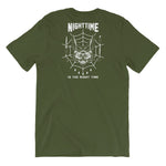"Nighttime is the Right Time" Short-Sleeve Mens T-Shirt
