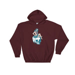 "Skull Girl" - Hooded Sweatshirt