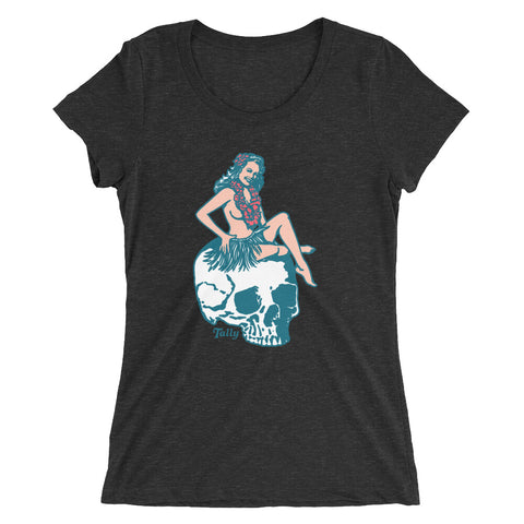 "Skull Girl" - Ladies' short sleeve t-shirt