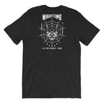 "Nighttime is the Right Time" Short-Sleeve Mens T-Shirt