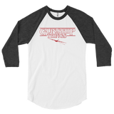 "Gunship Things" Mens 3/4 sleeve raglan shirt