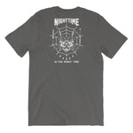 "Nighttime is the Right Time" Short-Sleeve Mens T-Shirt