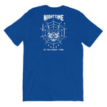 "Nighttime is the Right Time" Short-Sleeve Mens T-Shirt