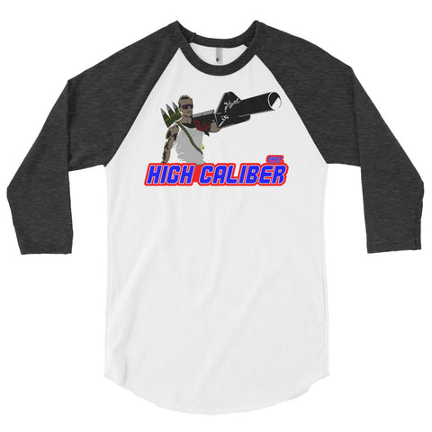 "High Caliber" Color 3/4 sleeve shirt