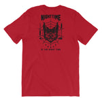 "Nighttime is the Right Time" Short-Sleeve Unisex T-Shirt