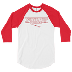 "Gunship Things" Mens 3/4 sleeve raglan shirt