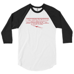 "Gunship Things" Mens 3/4 sleeve raglan shirt