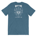 "Nighttime is the Right Time" Short-Sleeve Mens T-Shirt