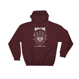 "Nighttime is the Right Time" Hooded Sweatshirt