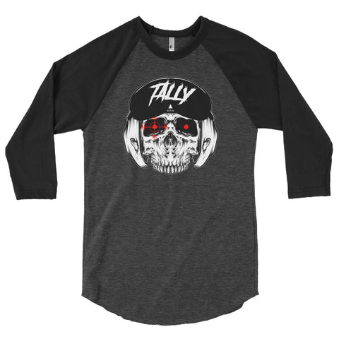 "Slay on Target" Mens 3/4 sleeve raglan shirt
