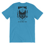 "Nighttime is the Right Time" Short-Sleeve Unisex T-Shirt