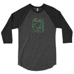 "Schematic" 3/4 sleeve shirt