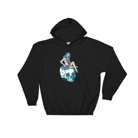 "Skull Girl" - Hooded Sweatshirt